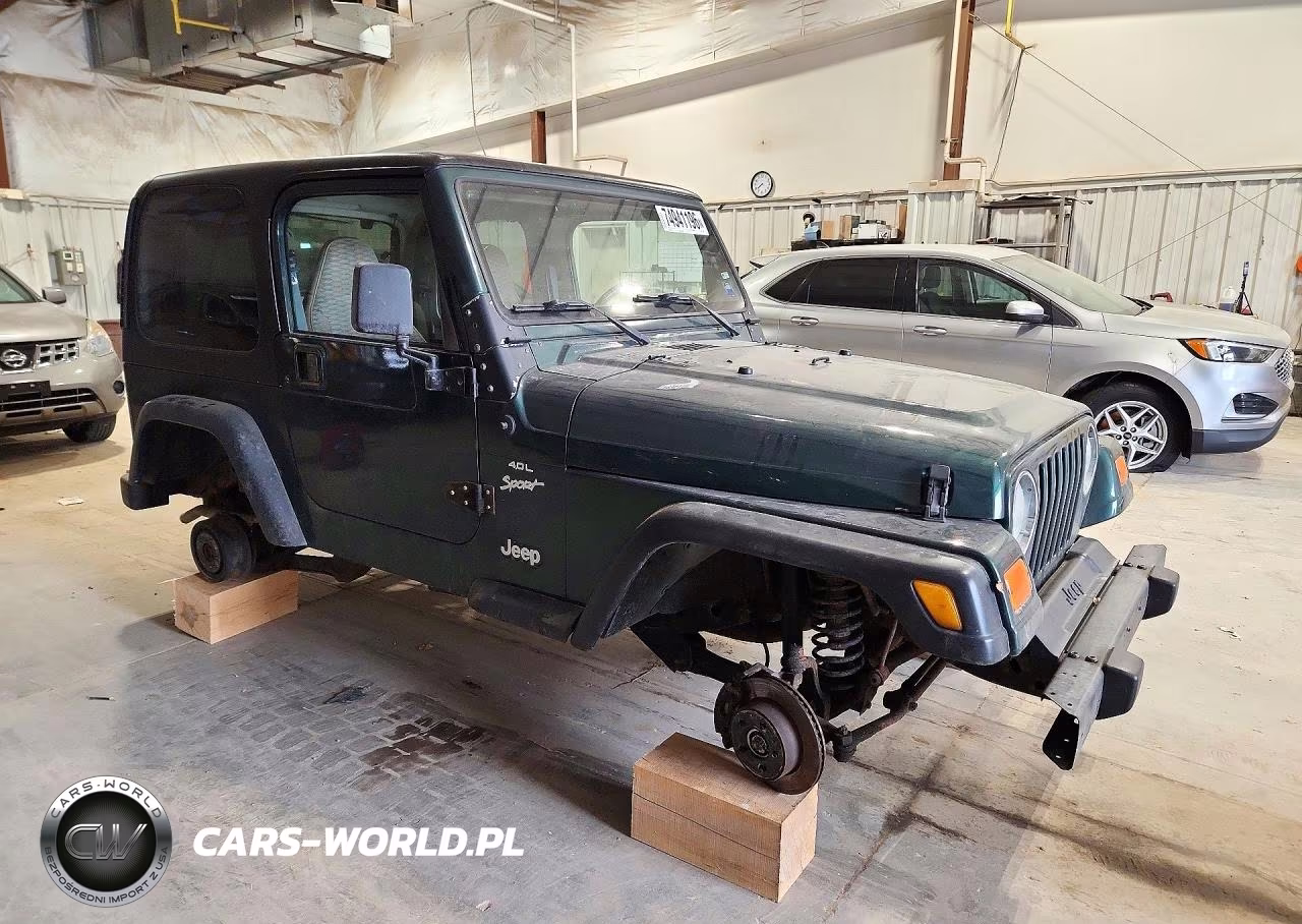 2000 Jeep Wrangler - Tj Sport VIN:1J4FA49S3YP755062 - 4