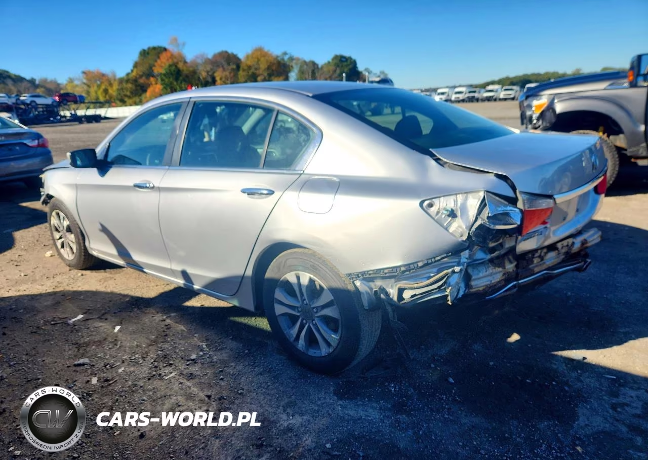 2014 Honda Accord Lx VIN:1HGCR2F31EA056595 - 2