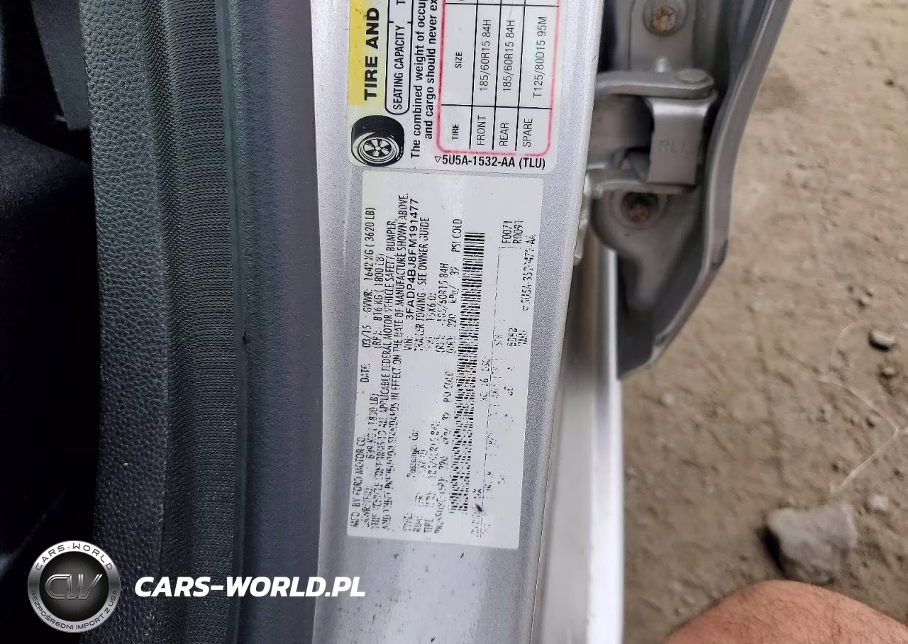 2015 Ford Fiesta VIN:3FADP4BJ8FM191477 - 13