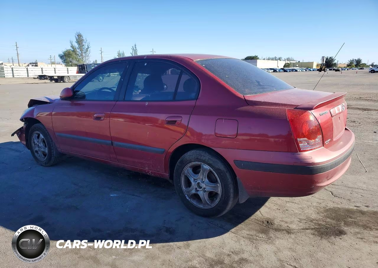 2004 Hyundai Elantra Gls VIN:KMHDN46D64U778110 - 2