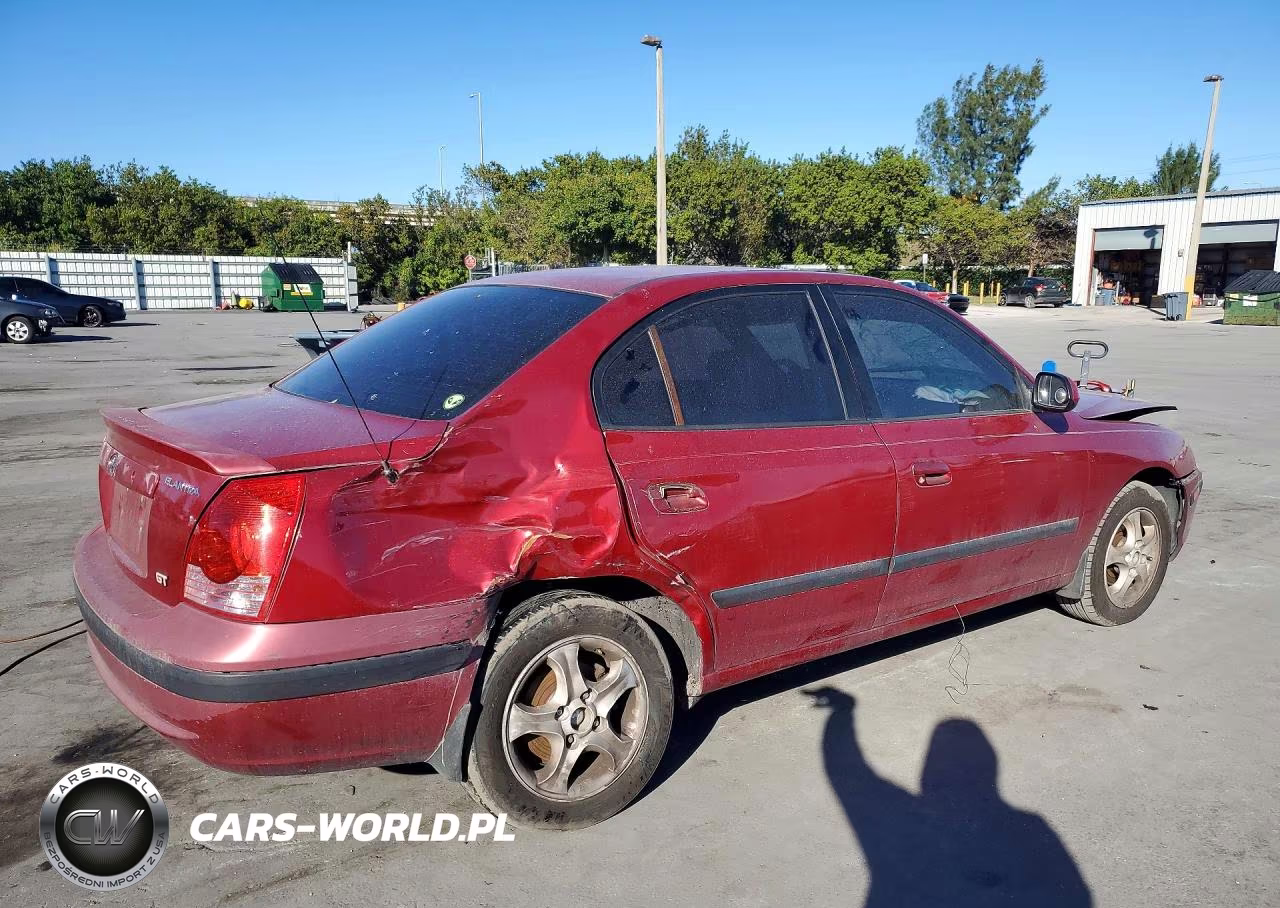 2004 Hyundai Elantra Gls VIN:KMHDN46D64U778110 - 3
