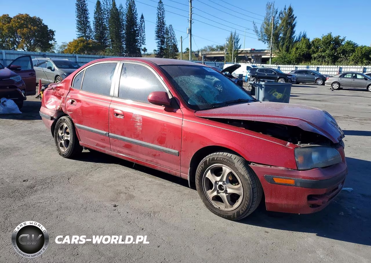 2004 Hyundai Elantra Gls VIN:KMHDN46D64U778110 - 4