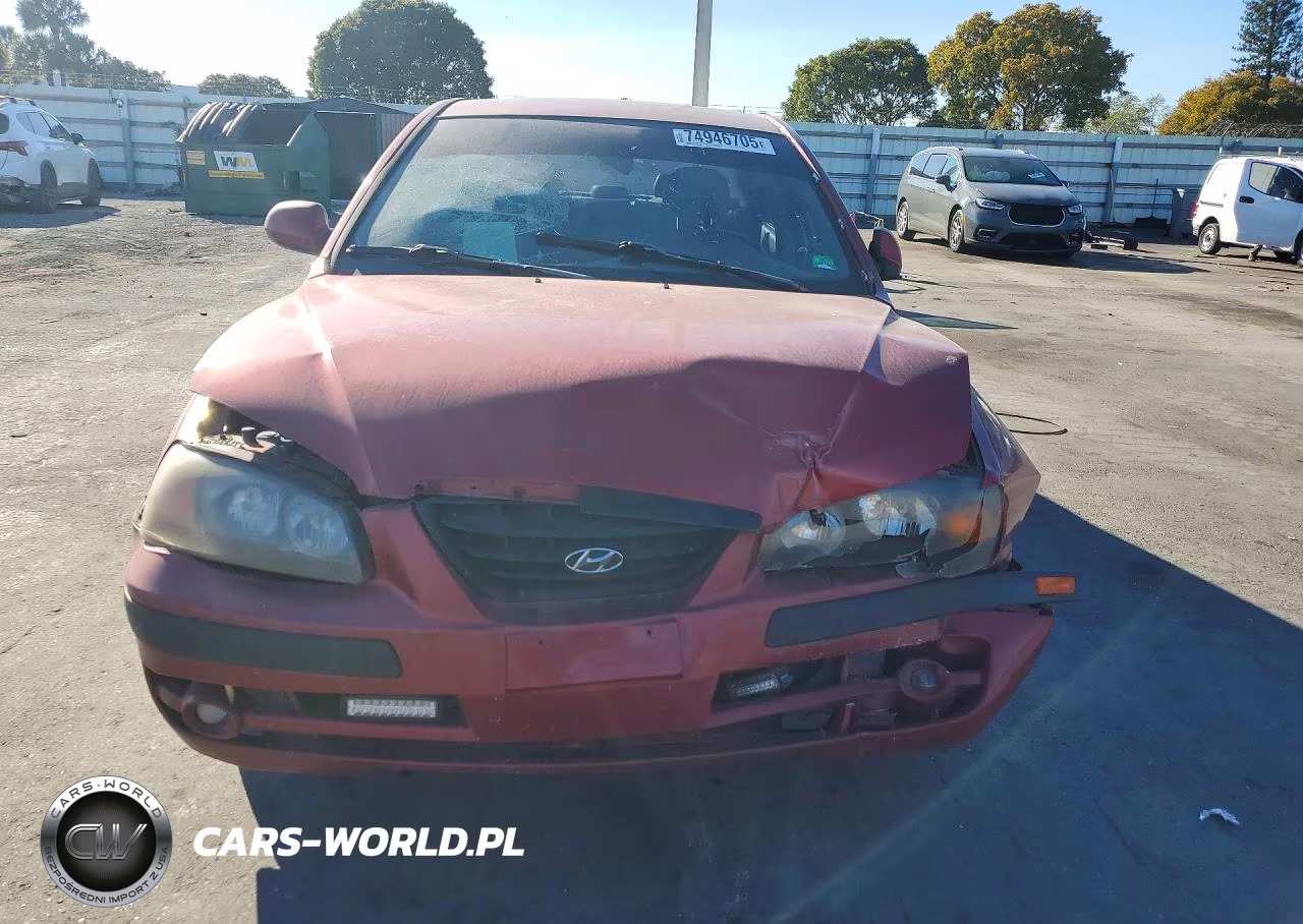 2004 Hyundai Elantra Gls VIN:KMHDN46D64U778110 - 5
