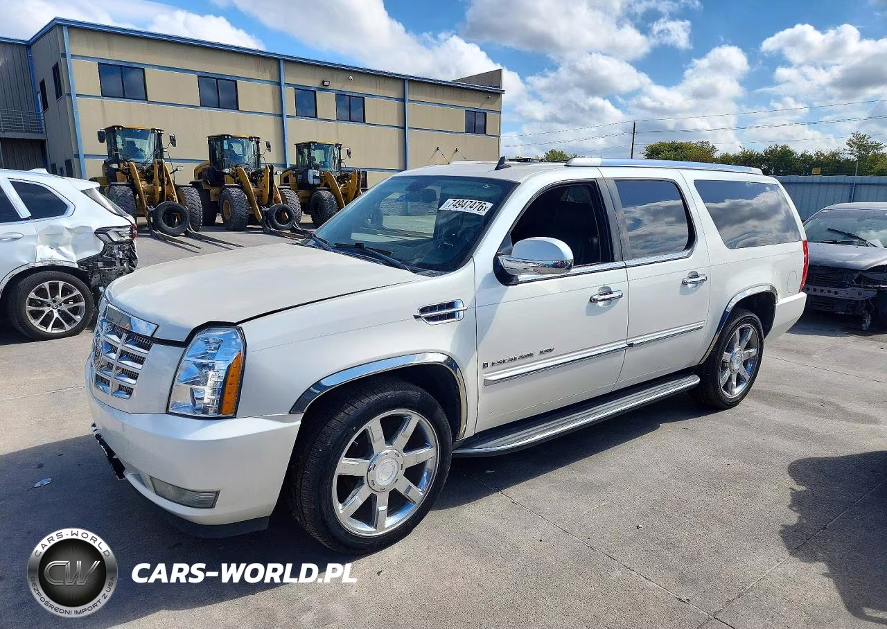 2008 Cadillac Escalade Esv VIN:1GYFK66838R260284 - 1