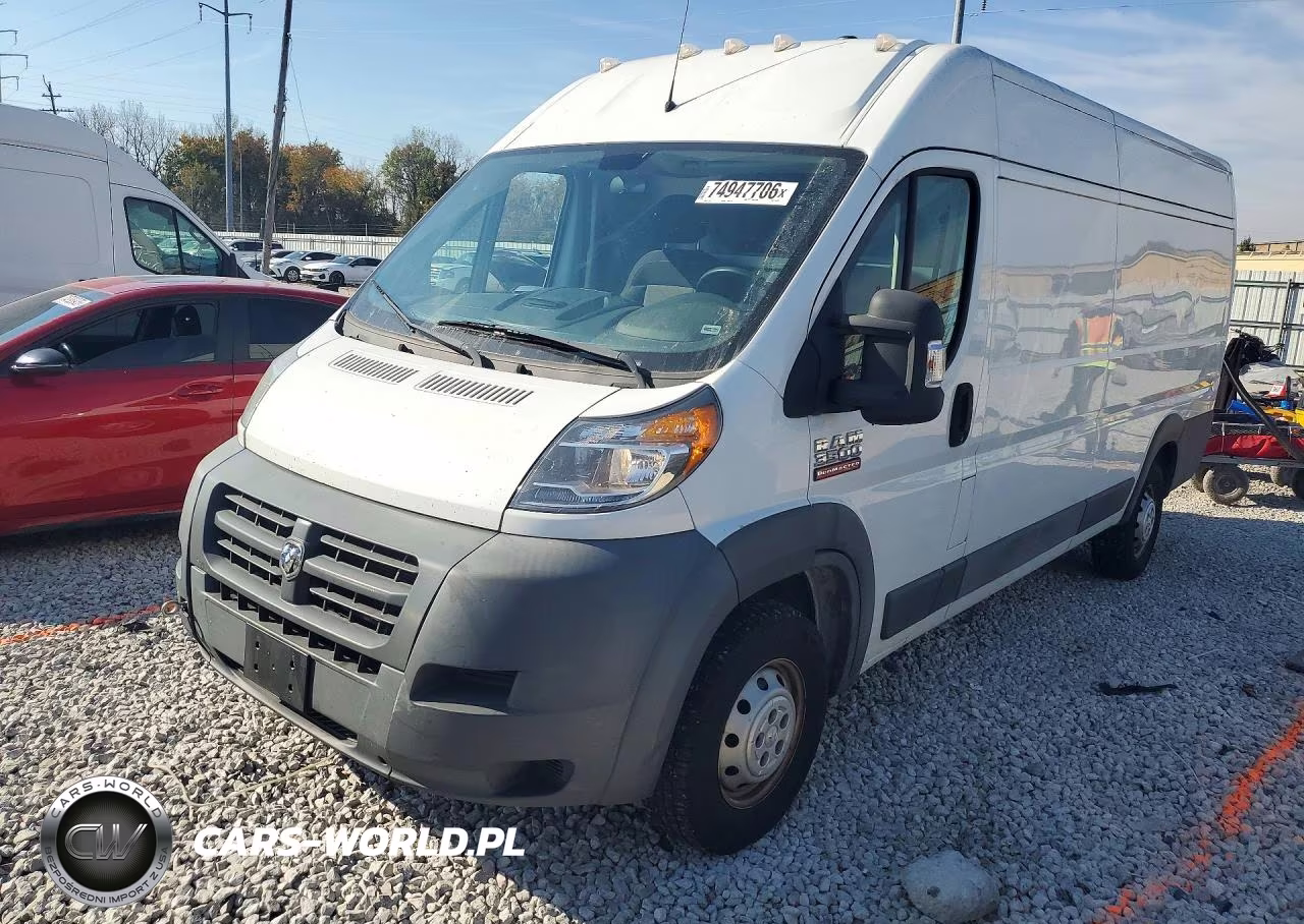 2014 Ram Promaster 3500 Delivery Van VIN:3C6URVJG2EE127841 - 1
