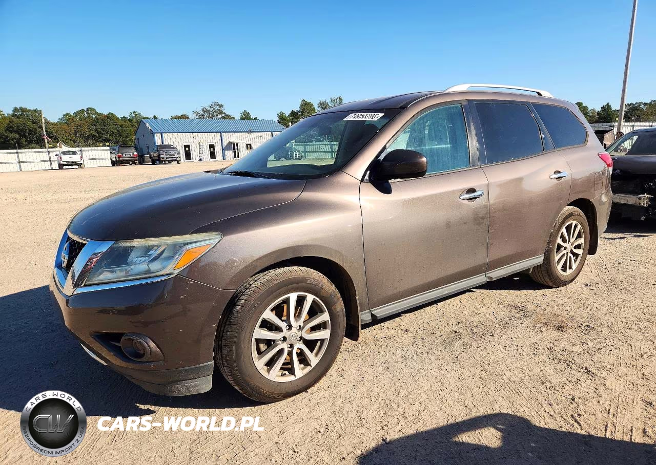 2015 Nissan Pathfinder S VIN:5N1AR2MN9FC662318 - 1