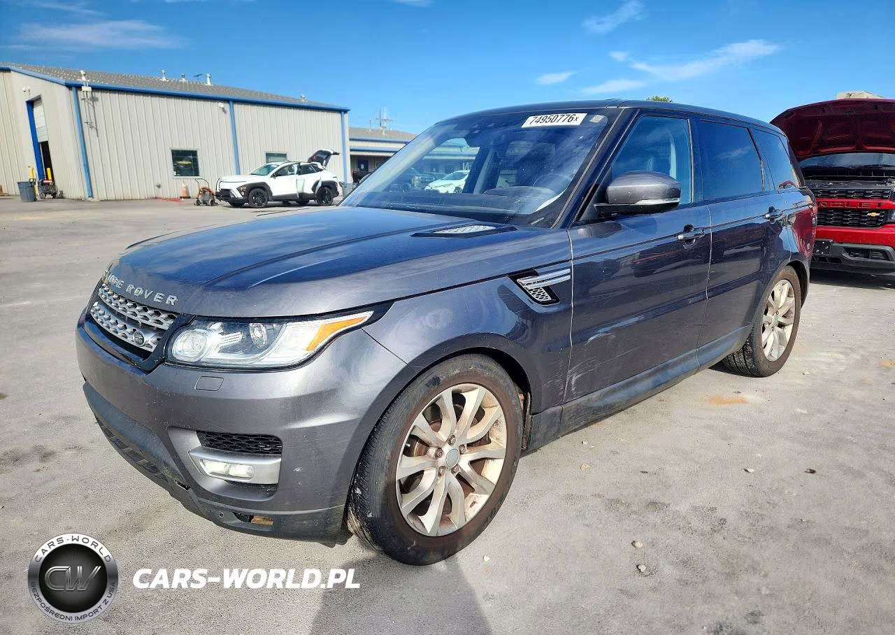 2017 Land Rover Range Rover Sport Hse VIN:SALWR2FV6HA132435 - 1