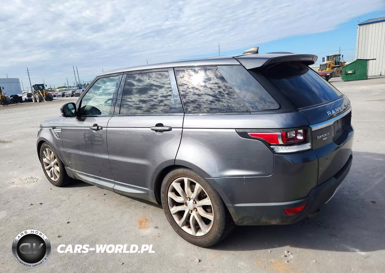 2017 Land Rover Range Rover Sport Hse VIN:SALWR2FV6HA132435 - 2