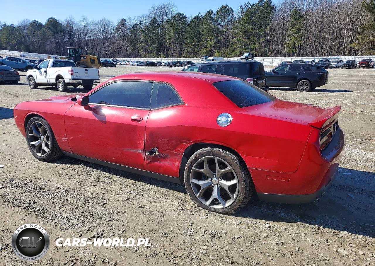 2016 Dodge Challenger Sxt VIN:2C3CDZAG7GH349815 - 2