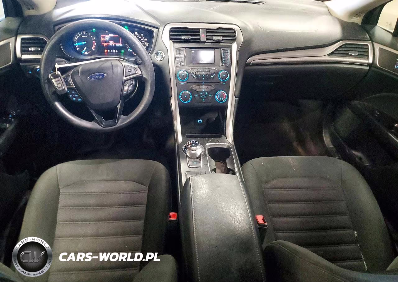 2017 Ford Fusion Se VIN:3FA6P0H77HR134738 - 8