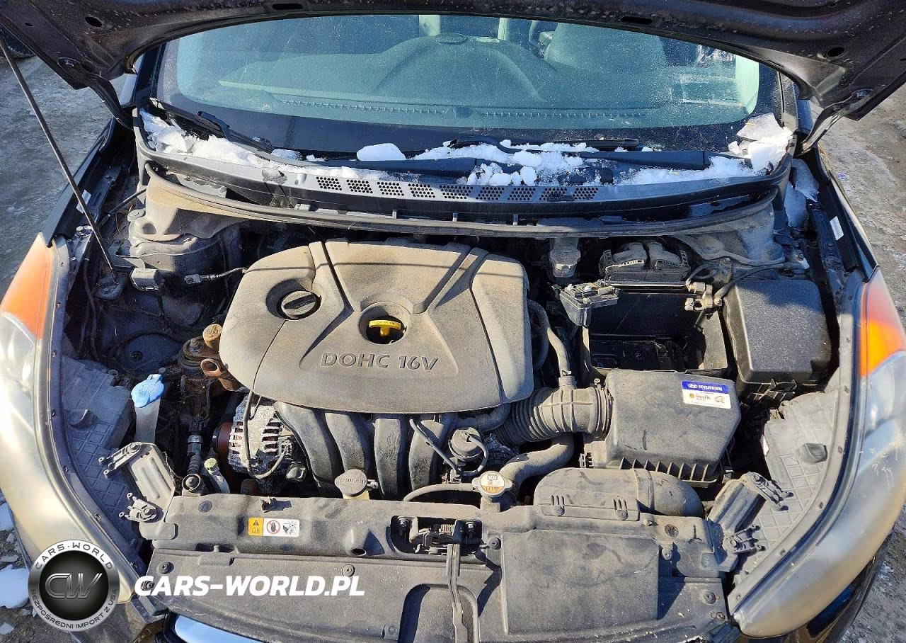 2013 Hyundai Elantra Gls VIN:KMHDH4AE1DU567663 - 11