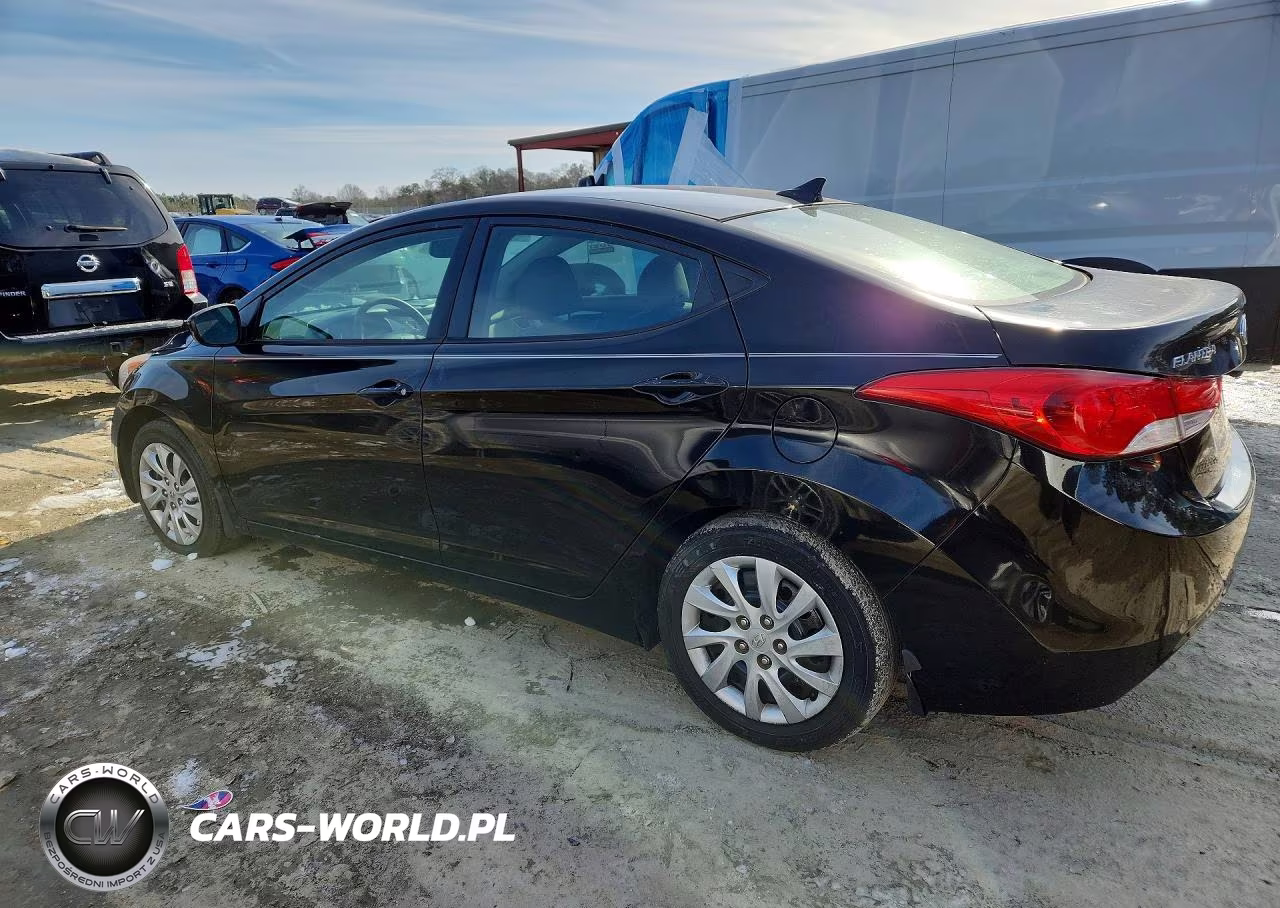 2013 Hyundai Elantra Gls VIN:KMHDH4AE1DU567663 - 2