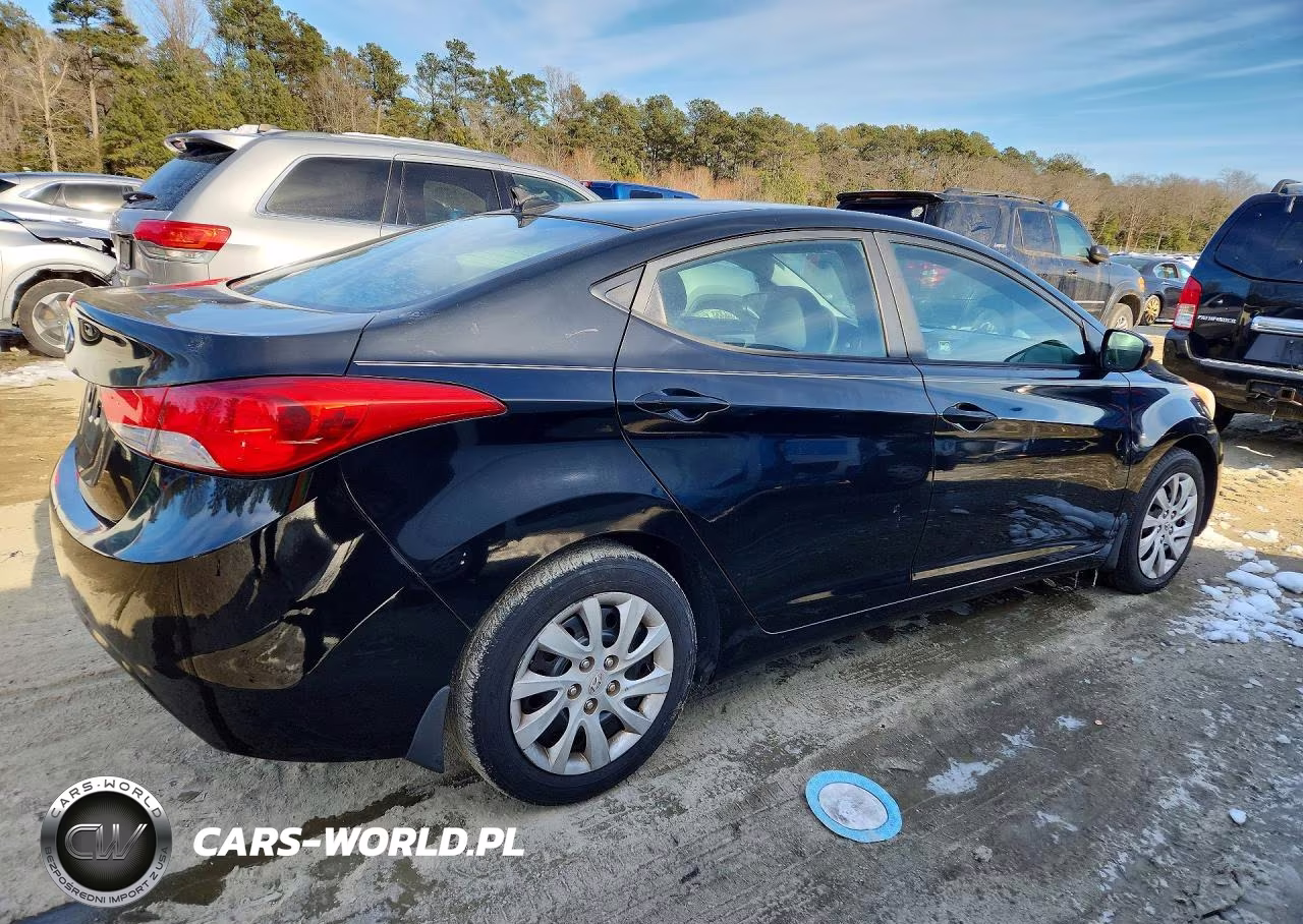 2013 Hyundai Elantra Gls VIN:KMHDH4AE1DU567663 - 3