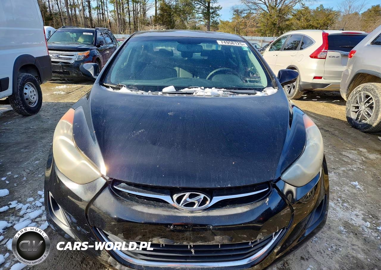 2013 Hyundai Elantra Gls VIN:KMHDH4AE1DU567663 - 5