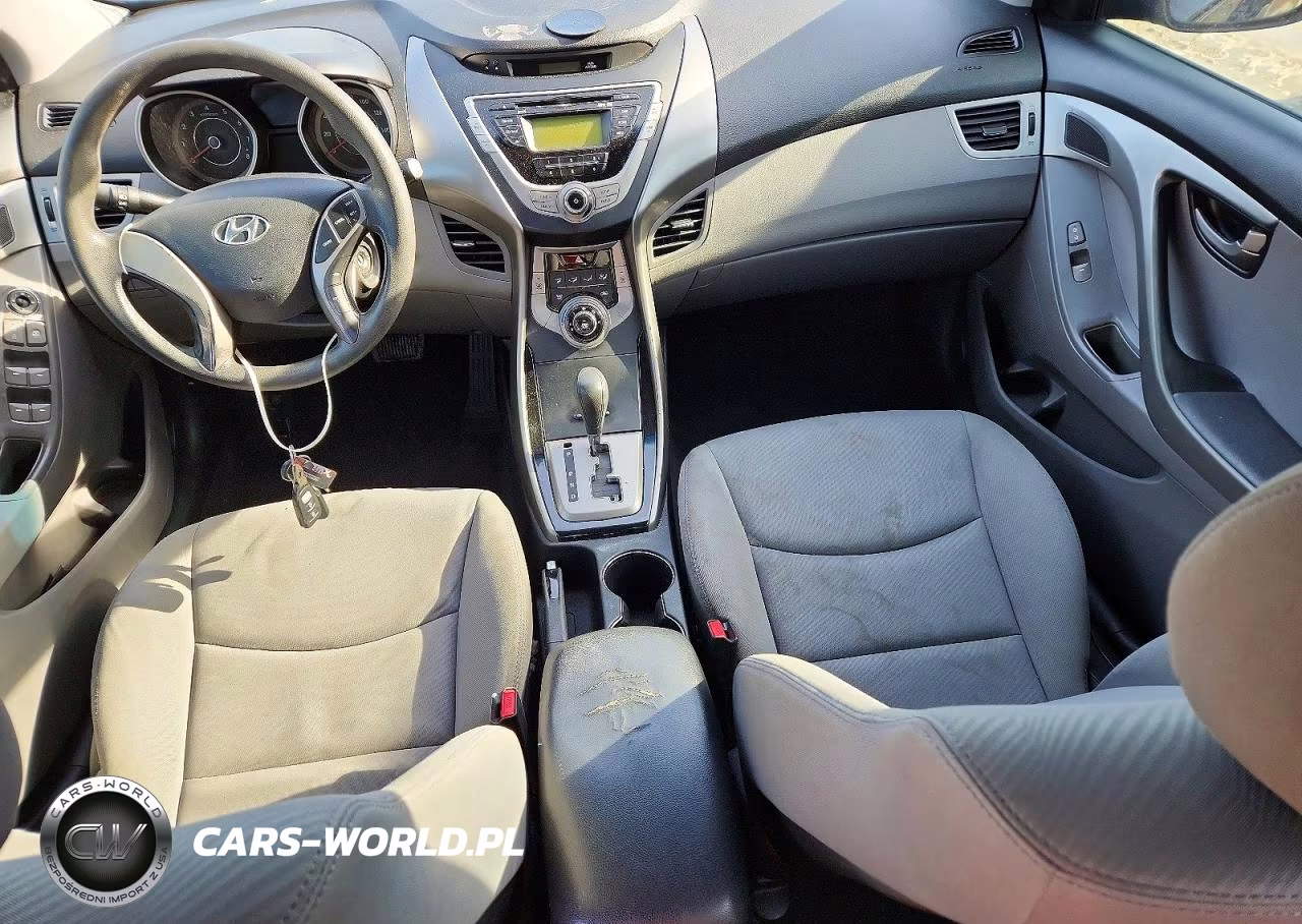 2013 Hyundai Elantra Gls VIN:KMHDH4AE1DU567663 - 8