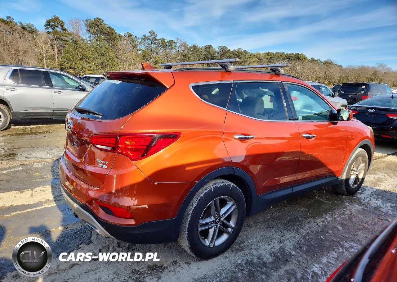 2017 Hyundai Santa Fe Sport VIN:5XYZUDLB9HG411418 - 3