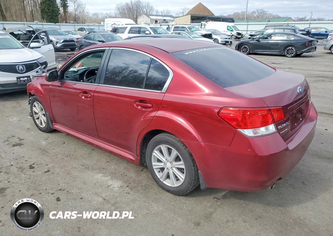 2011 Subaru Legacy 2.5I Premium VIN:4S3BMBC62B3251872 - 2