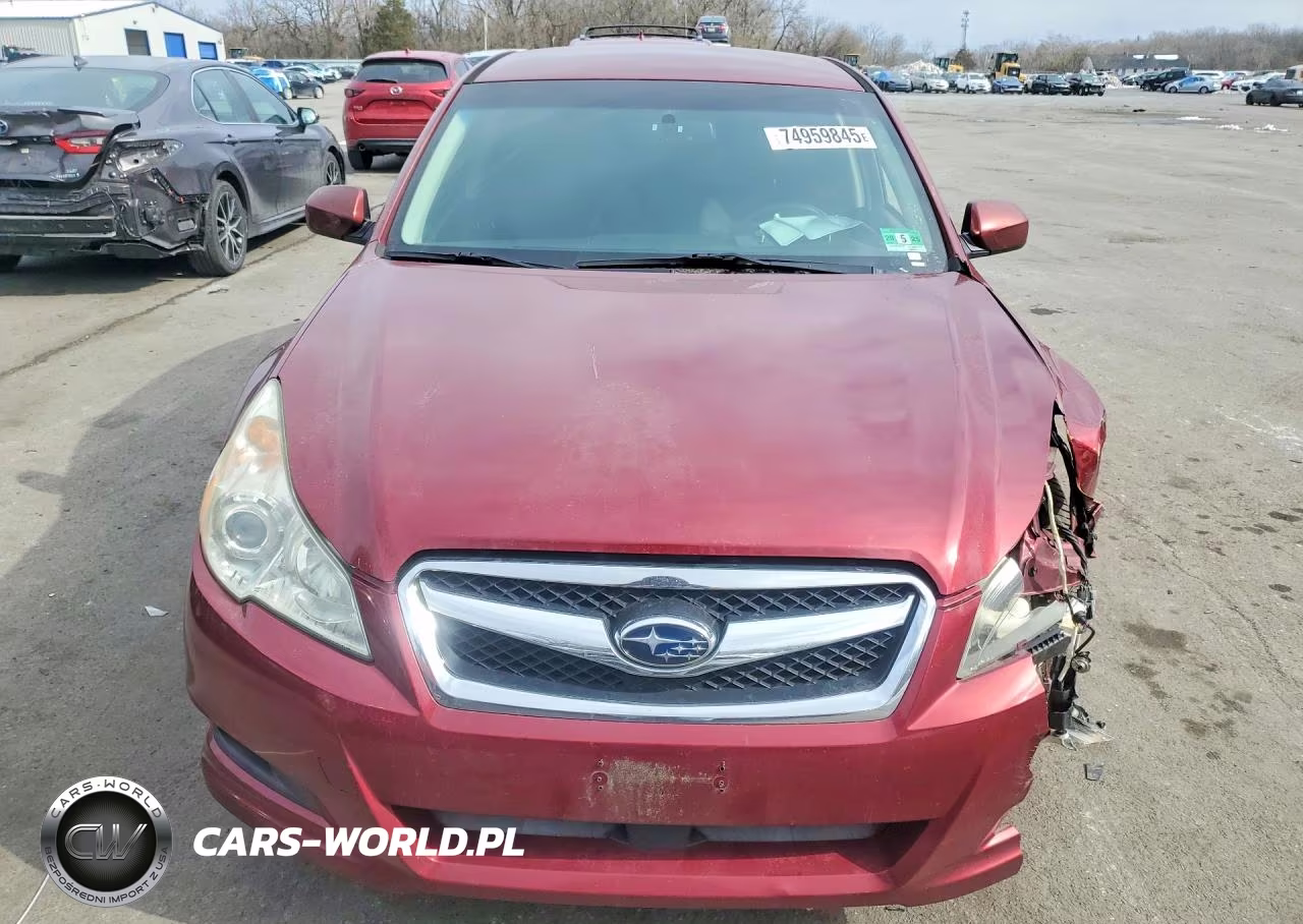 2011 Subaru Legacy 2.5I Premium VIN:4S3BMBC62B3251872 - 5