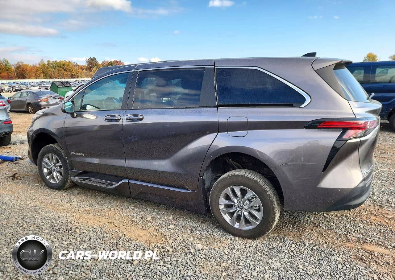 2022 Toyota Sienna Le VIN:5TDKRKEC4NS099035 - 2
