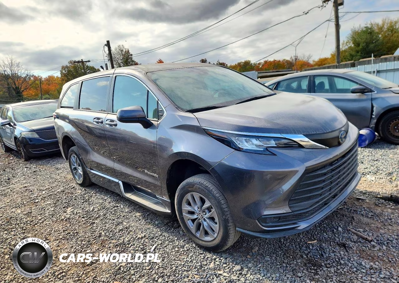 2022 Toyota Sienna Le VIN:5TDKRKEC4NS099035 - 4