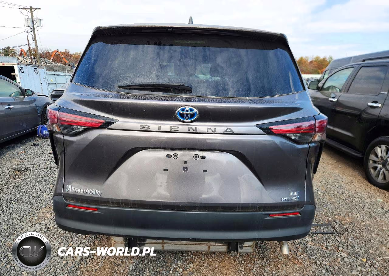 2022 Toyota Sienna Le VIN:5TDKRKEC4NS099035 - 6