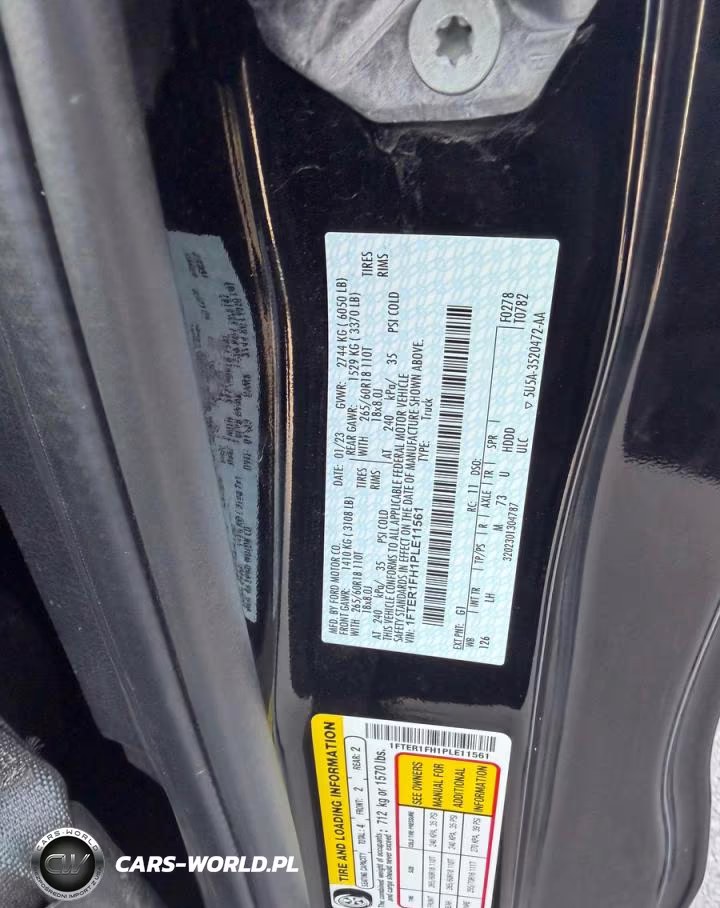 2023 Ford Ranger Xl VIN:1FTER1FH1PLE11561 - 10