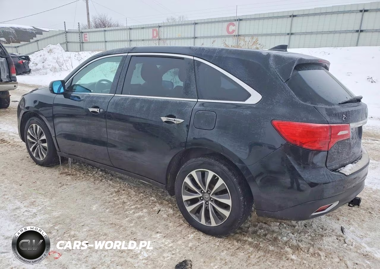 2016 Acura Mdx Technology VIN:5FRYD4H4XGB028078 - 2