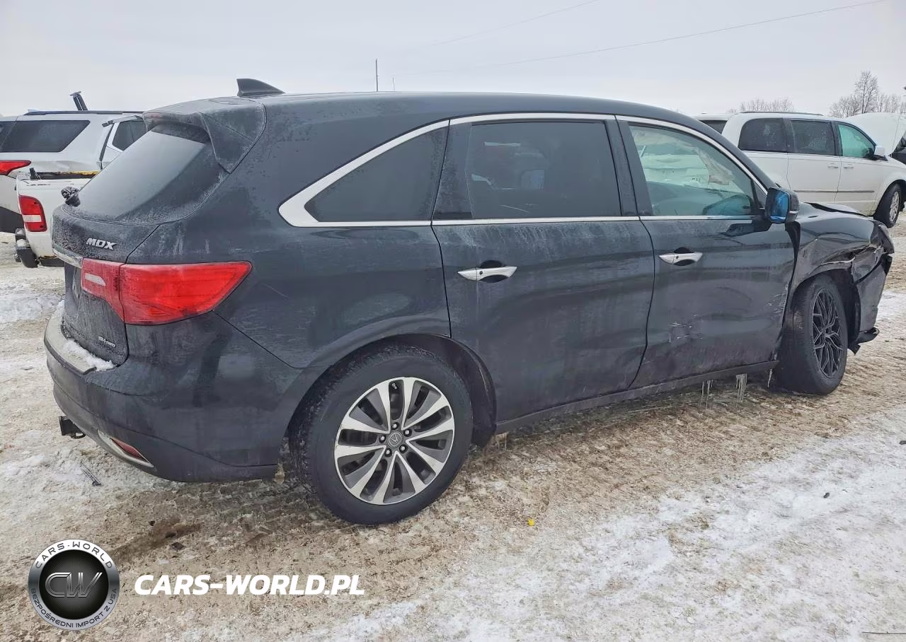2016 Acura Mdx Technology VIN:5FRYD4H4XGB028078 - 3