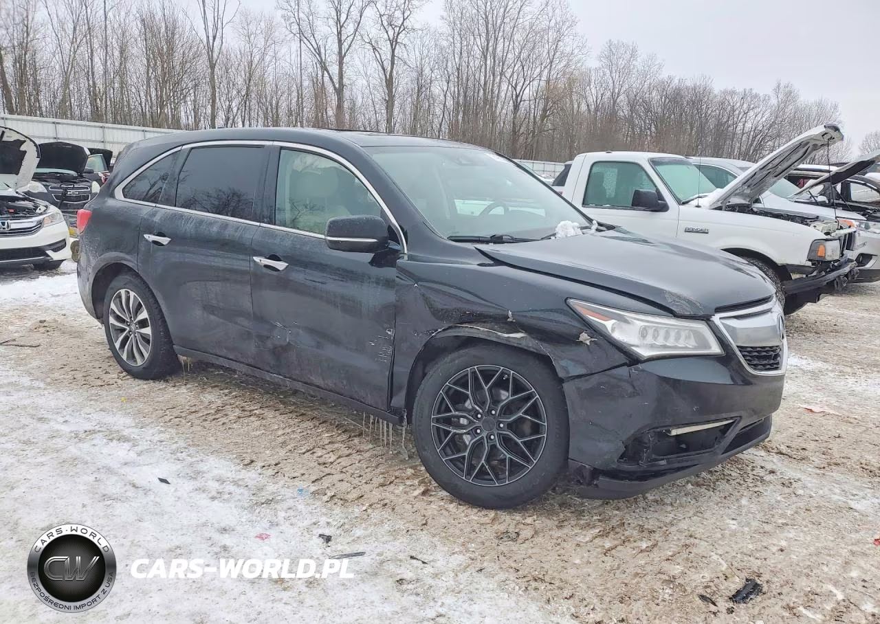 2016 Acura Mdx Technology VIN:5FRYD4H4XGB028078 - 4