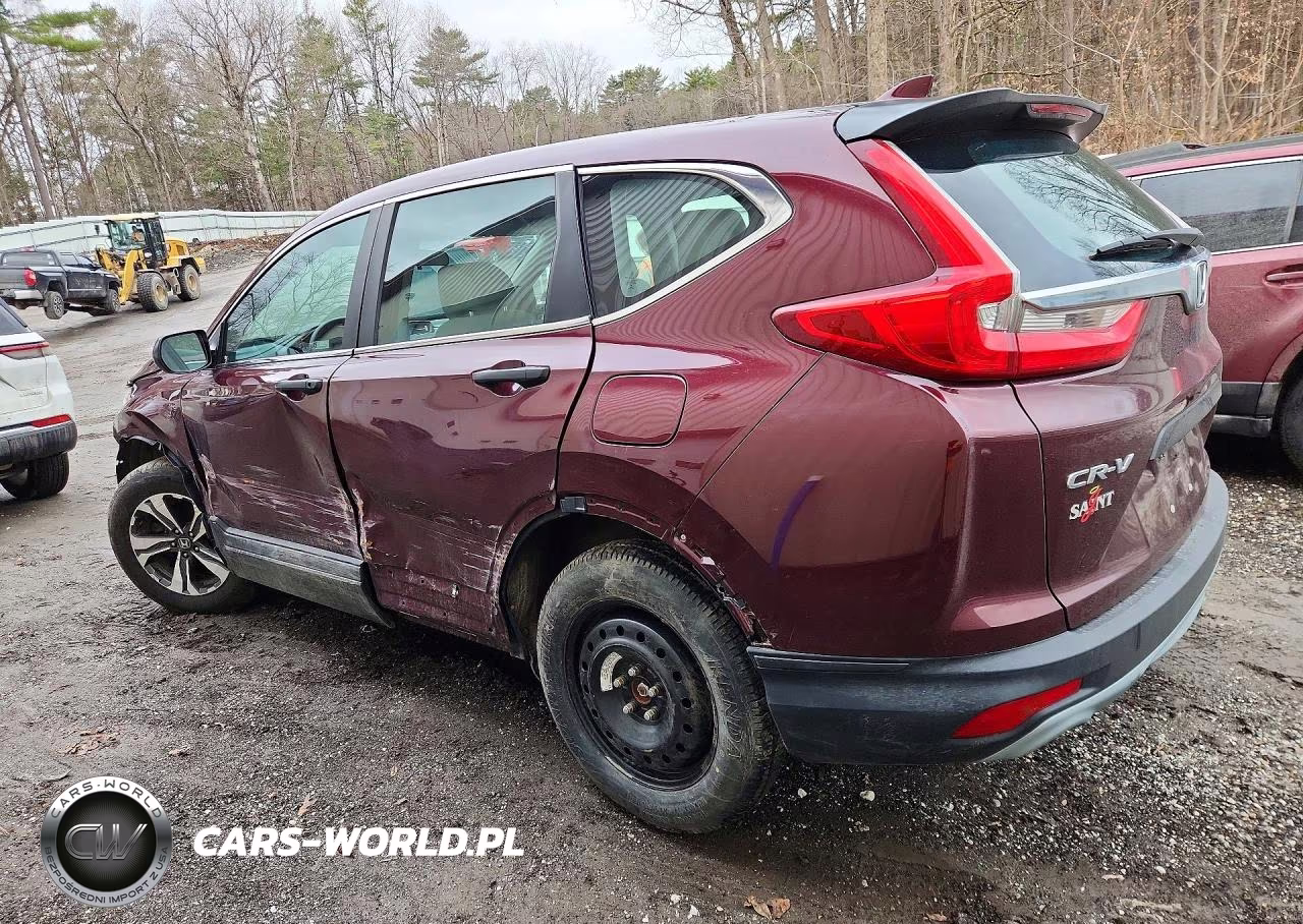 2019 Honda Cr-V Lx VIN:2HKRW6H30KH218579 - 2