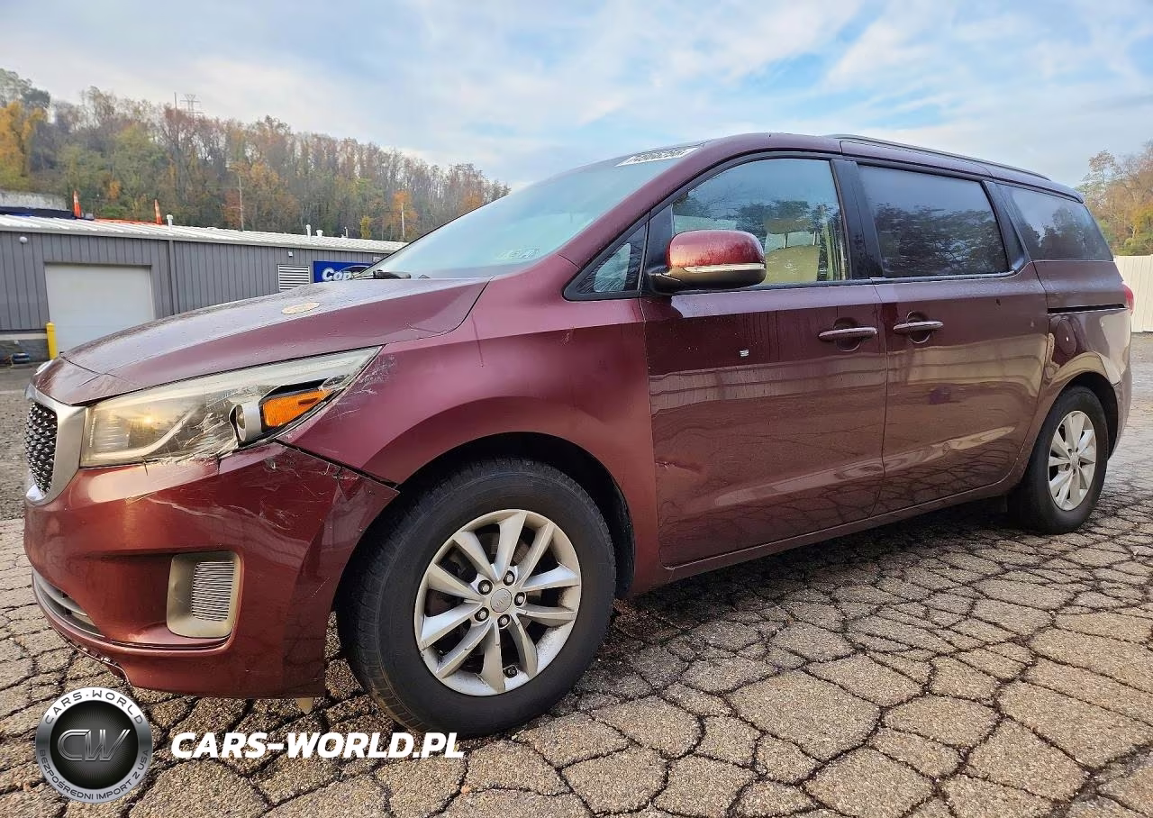 2016 Kia Sedona Lx VIN:KNDMB5C19G6171950 - 1