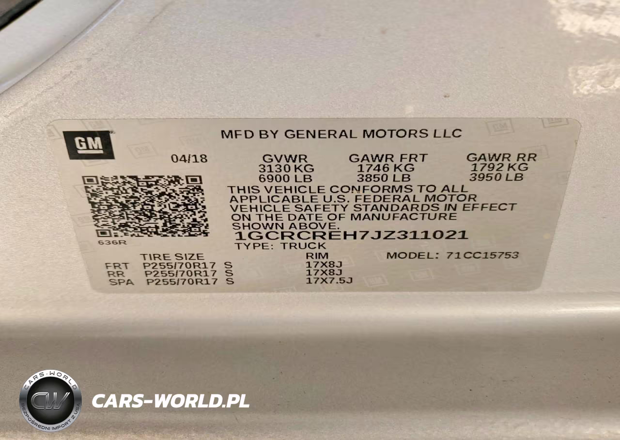 2018 Chevrolet Silverado C1500 Lt VIN:1GCRCREH7JZ311021 - 12