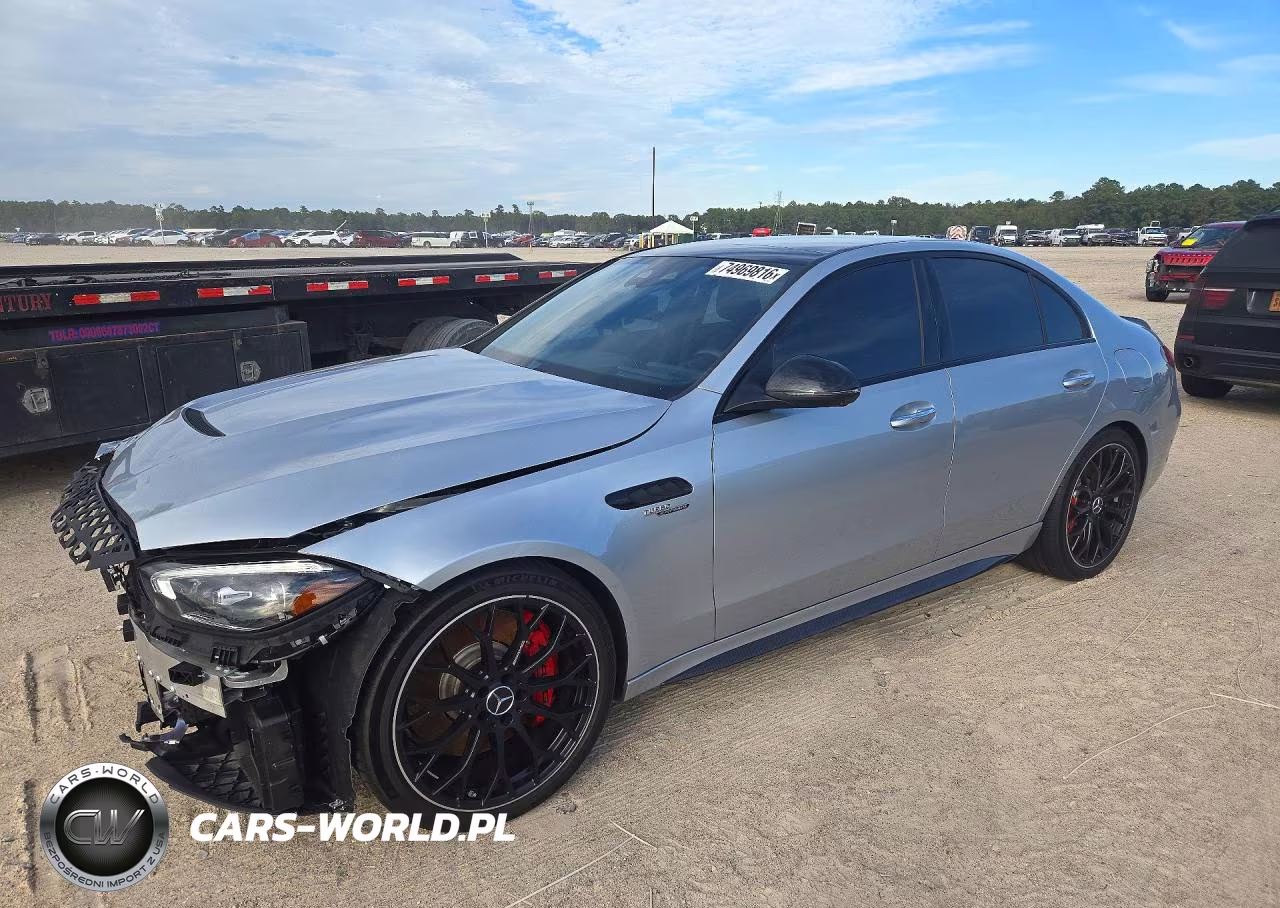 2024 Mercedes-Benz C 63 Amg S E Performance VIN:W1KAF8AB1RR219307 - 1