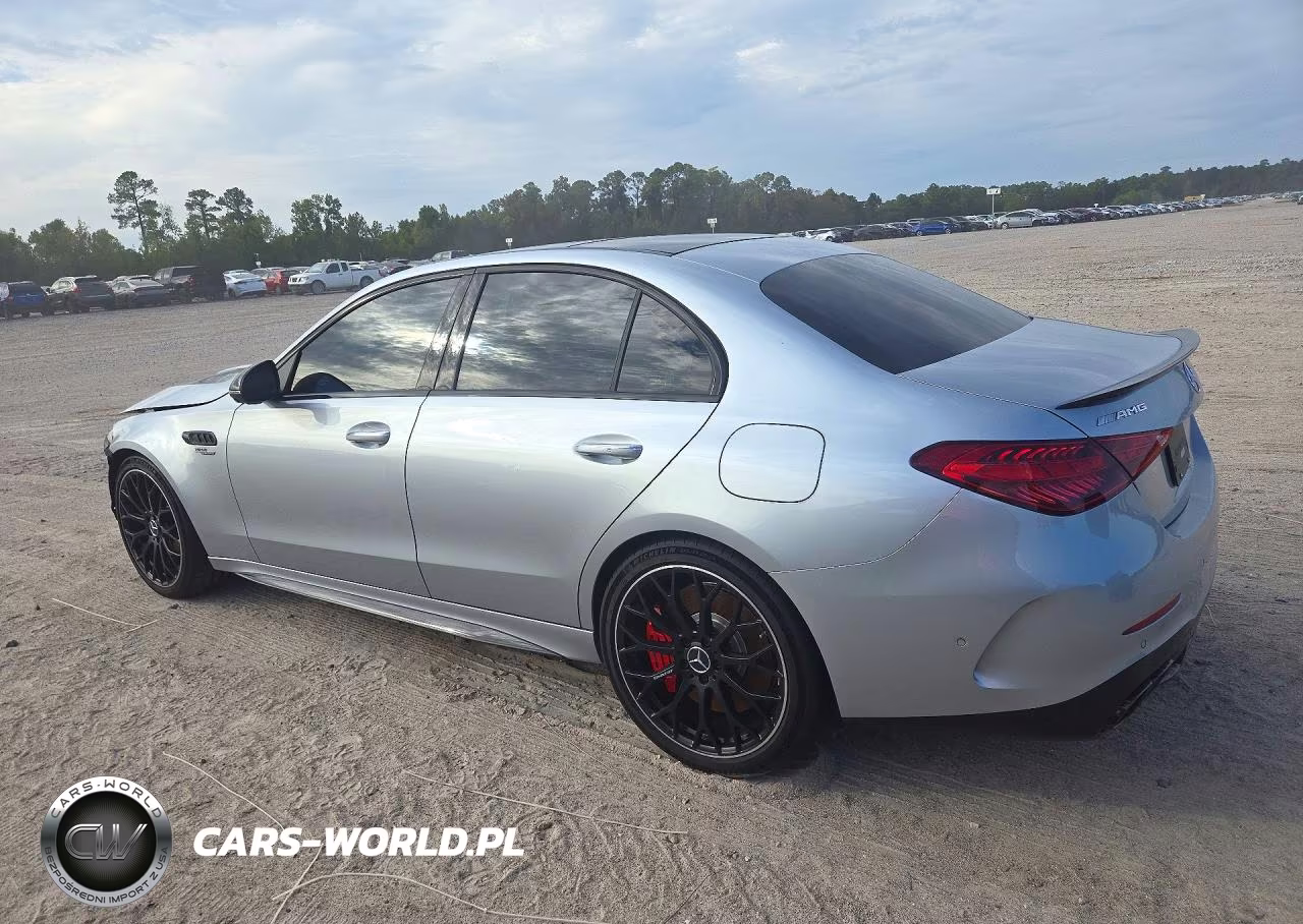2024 Mercedes-Benz C 63 Amg S E Performance VIN:W1KAF8AB1RR219307 - 2