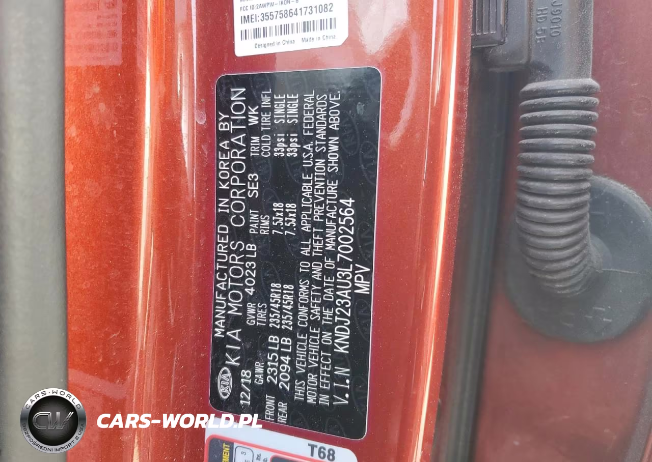 2020 Kia Soul Lx VIN:KNDJ23AU3L7002564 - 13