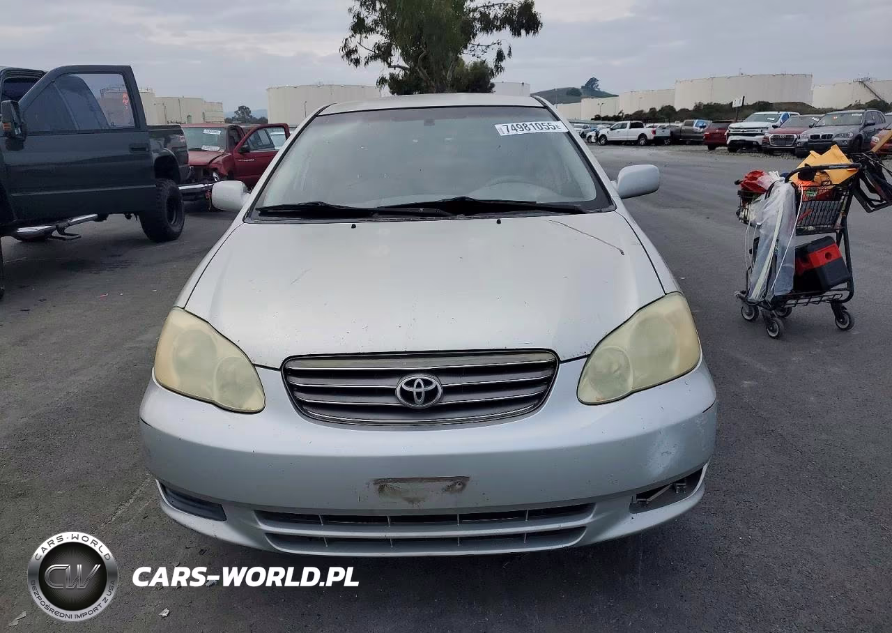 2003 Toyota Corolla Ce VIN:JTDBR32E030021668 - 5
