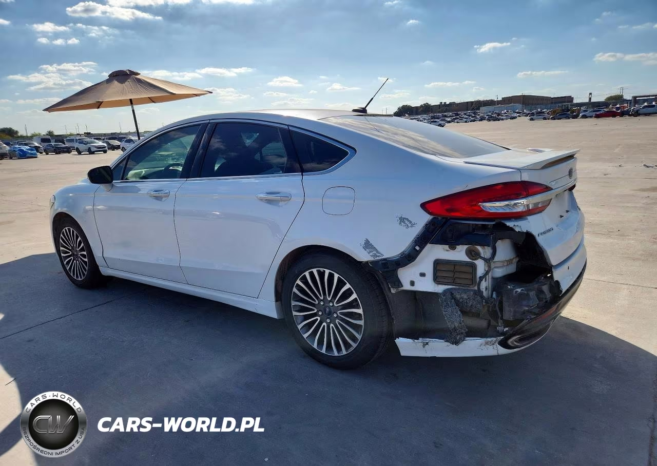 2018 Ford Fusion Titanium-Platinum VIN:3FA6P0D91JR123859 - 2