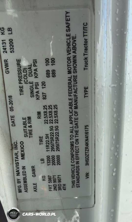 2019 International Lt625 Semi Truck VIN:3HSDZTZR4KN416175 - 10
