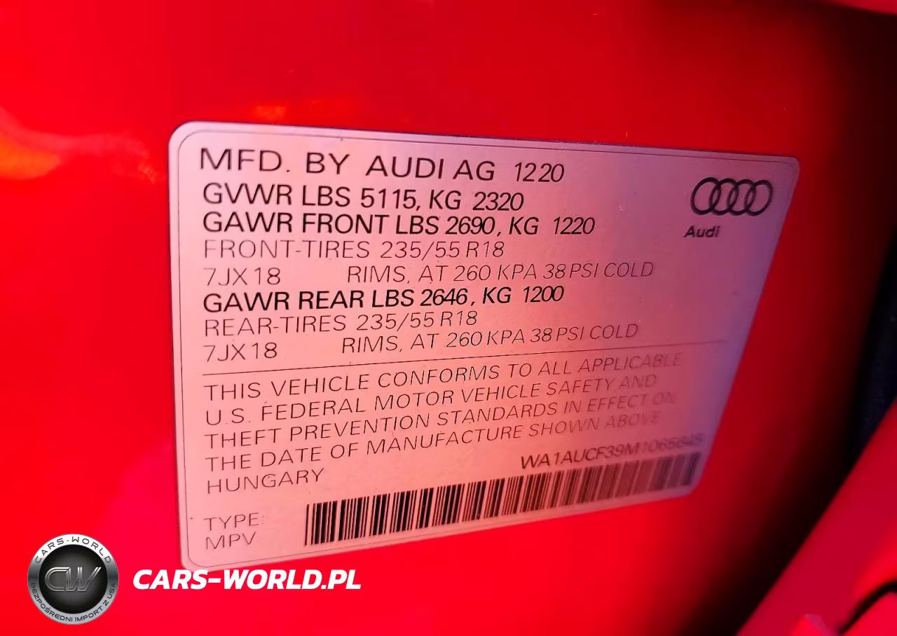 2021 Audi Q3 Premium 40 VIN:WA1AUCF39M1065645 - 13