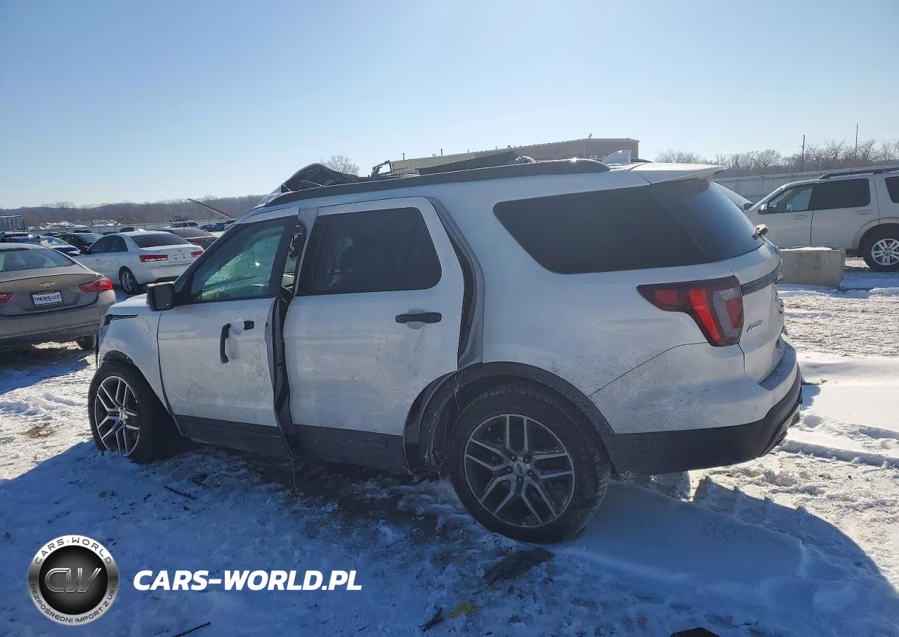 2017 Ford Explorer Sport VIN:1FM5K8GT4HGD87309 - 2