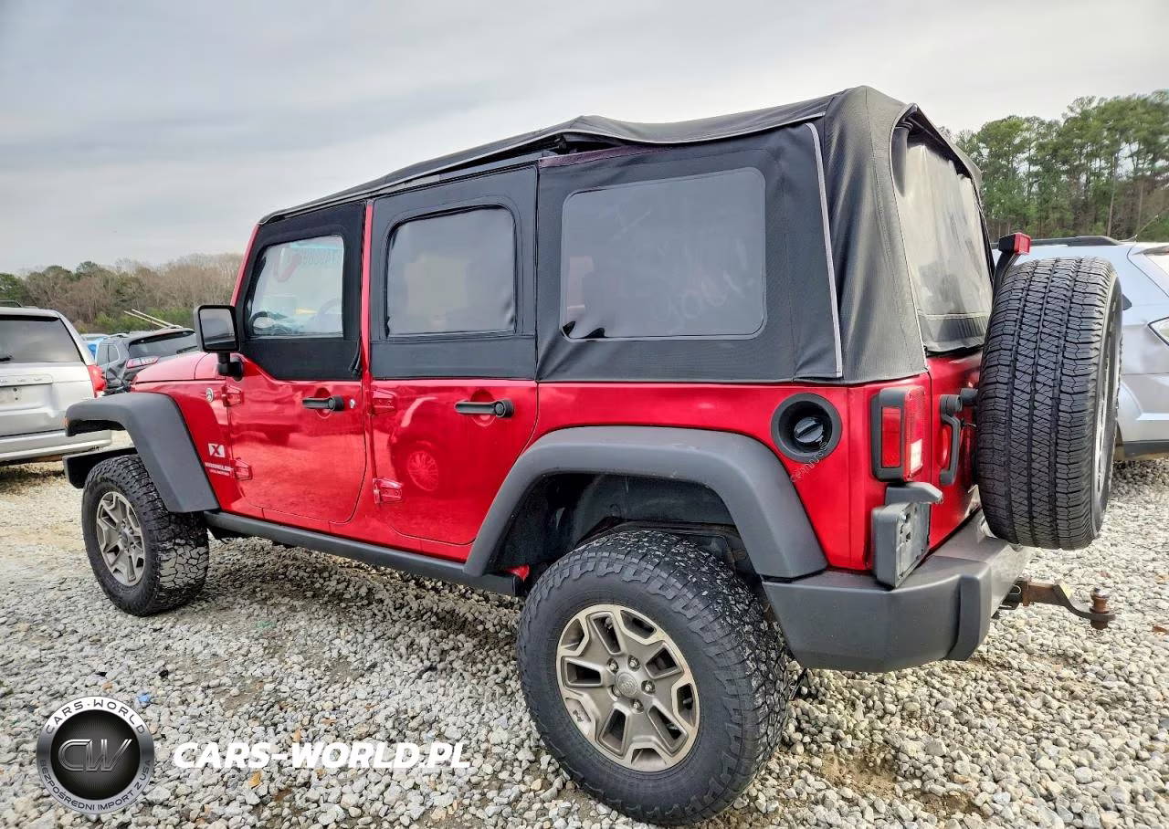 2007 Jeep Wrangler X VIN:1J8GA391X7L139756 - 2