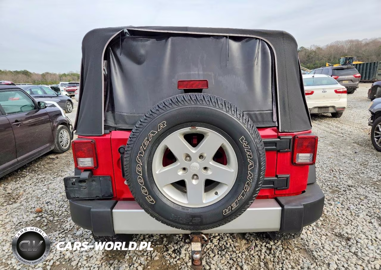 2007 Jeep Wrangler X VIN:1J8GA391X7L139756 - 6
