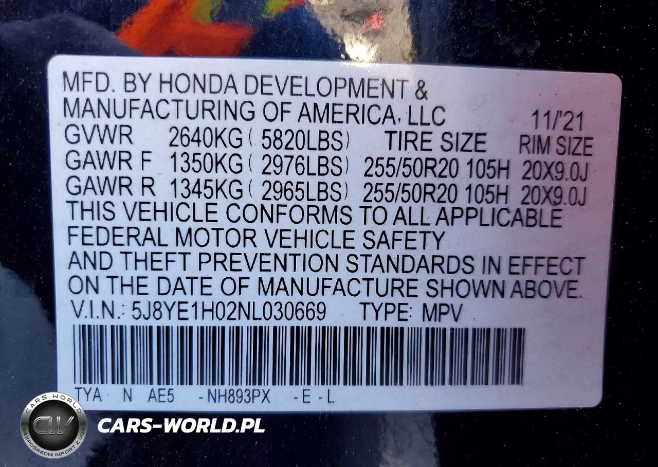 2022 Acura Mdx A-Spec VIN:5J8YE1H02NL030669 - 13