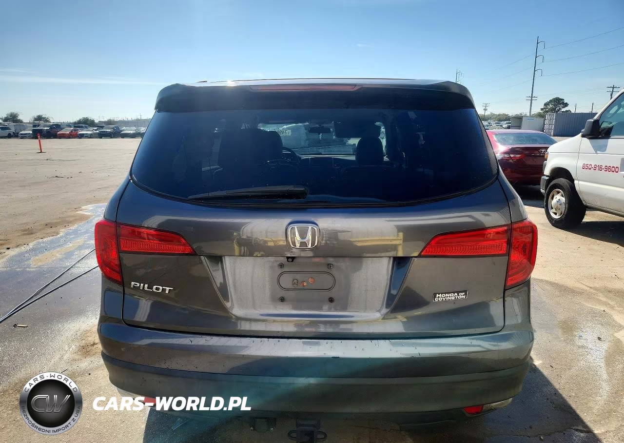 2017 Honda Pilot Lx VIN:5FNYF5H1XHB031135 - 6