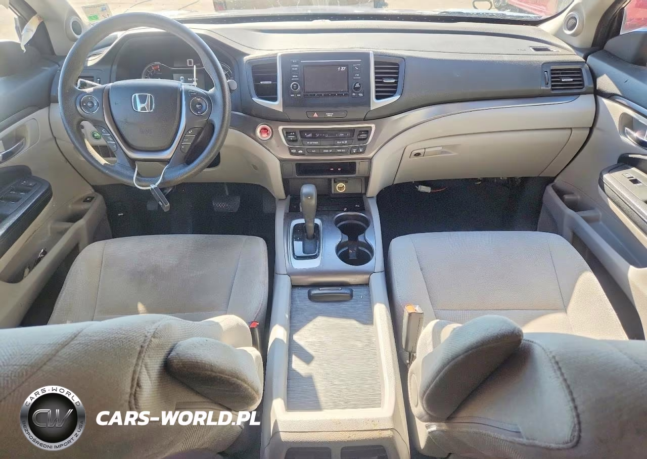 2017 Honda Pilot Lx VIN:5FNYF5H1XHB031135 - 8