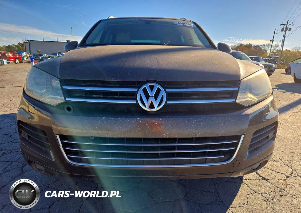 2012 Volkswagen Touareg V6 Tdi VIN:WVGFK9BP3CD000800 - 5