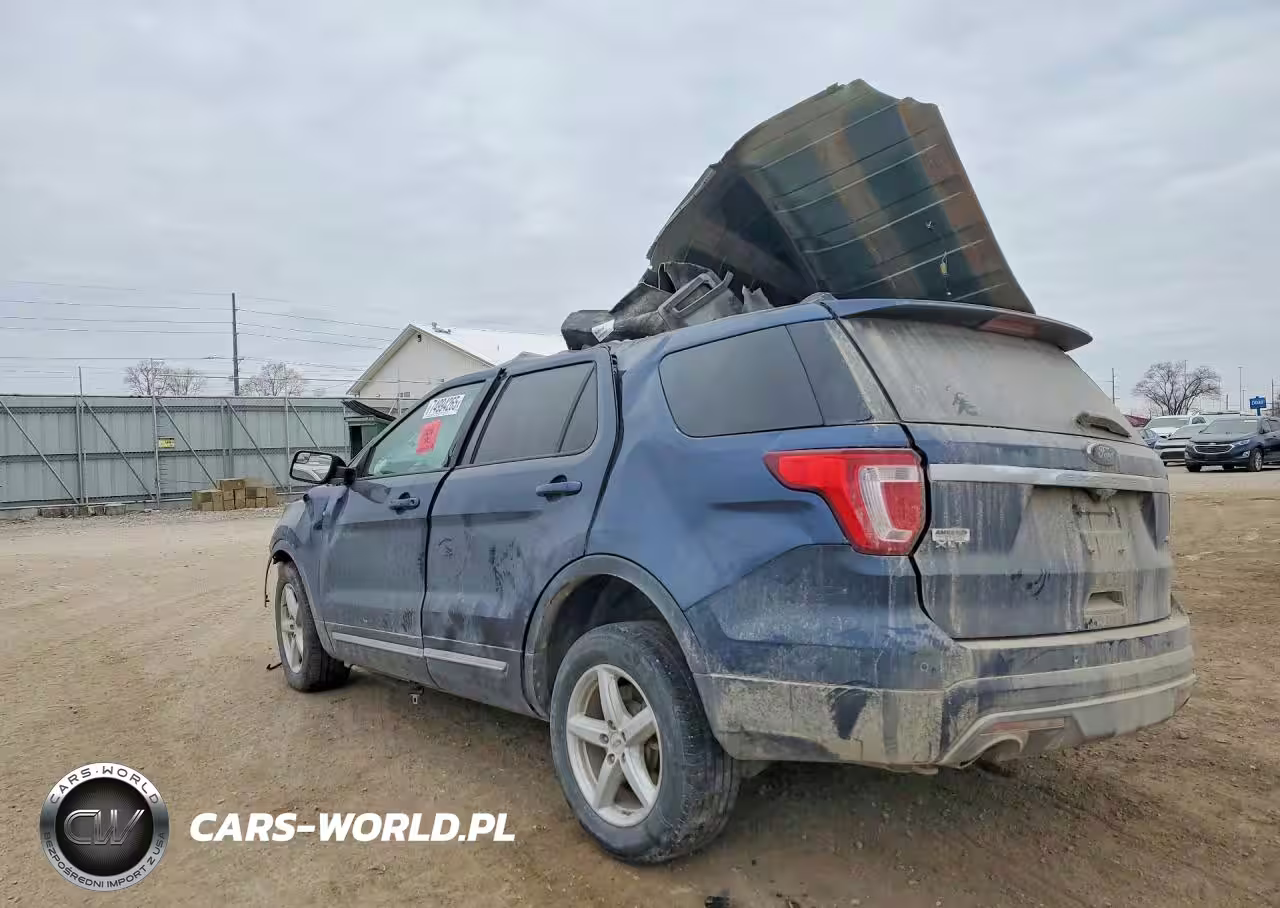 2017 Ford Explorer Xlt VIN:1FM5K8D8XHGE35847 - 2