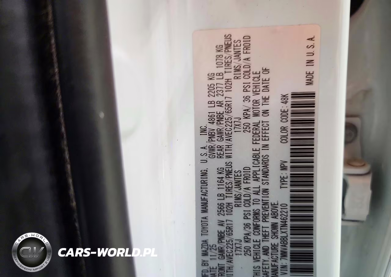 2026 Mazda Cx-50 Preferred VIN:7MMVABBLXTN462210 - 13