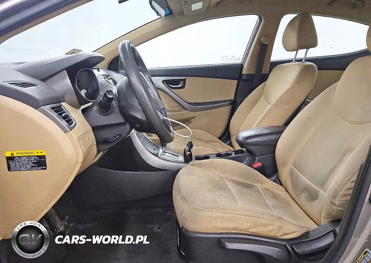 2012 Hyundai Elantra Gls VIN:5NPDH4AE4CH112352 - 7