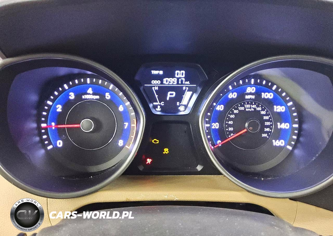 2012 Hyundai Elantra Gls VIN:5NPDH4AE4CH112352 - 9